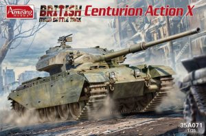 Pre-order - Amusing Hobby 35A071 - 1:35 Centurion Action X British Main Battle Tank
