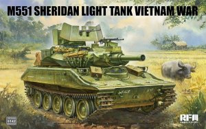 Rye Field Model 5142 - 1:35 M551 Sheridan Light Tank Vietnam War
