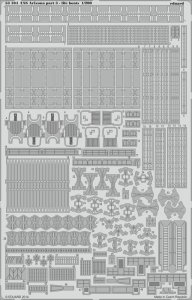 EDUARD 53104 - 1:200 USS Arizona part 3 - life boats