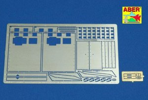 ABER 16005 - 1:16 Tiger I Ausf.E Early/Late version Rear fenders