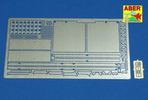 ABER 16004 - 1:16 Tiger I Ausf.E Early/Late version Front fenders