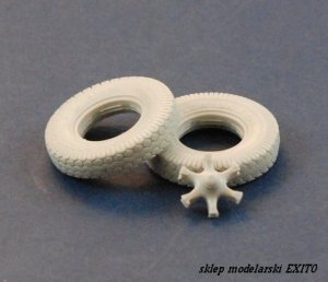PANZERART 35236 - 1:35 Drive Wheels for Sd.Kfz.7 (Late Pattern )