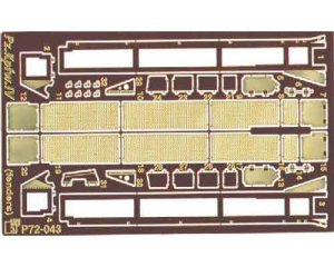 PART P72043 - 1:72 Pz.Kpfw. IV fenders