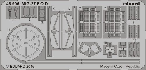 Go to product EDUARD 48906 - 1:48 MiG-27 F.O.D.
