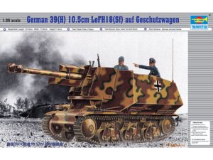 TRUMPETER 00353 - 1:35 German 39(H) 10.5cm LeFH18(Sf) auf Geschutzwagen