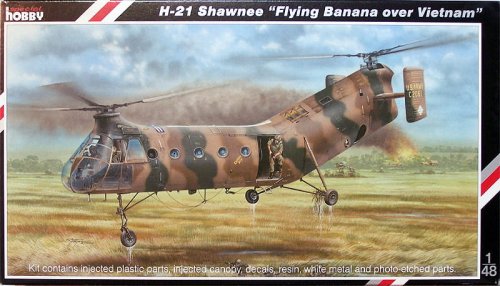 Go to product SPECIAL HOBBY 48062 - 1:48 H-21 Shawnee "Flying Banana over Vietnam"