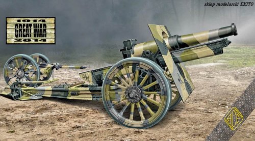 Go to product ACE 72544 - 1:72 US 155mm howitzer model of 1918 (wooden wheels)