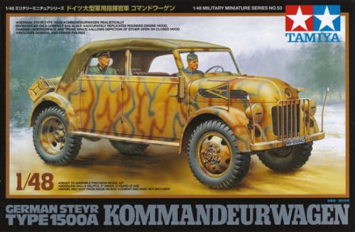 Go to product TAMIYA 32553 - 1:48 Steyer Type 1500A Kommandeurwagen