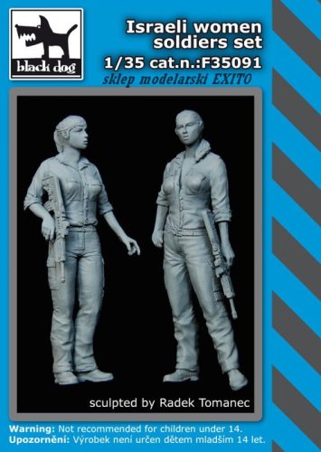 Go to product BLACK DOG F35091 - 1:35 Israeli woman soldiers set