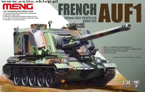 Go to product MENG MODEL TS004 - 1:35 French AUF1 155mm Self-propelled Howitzer