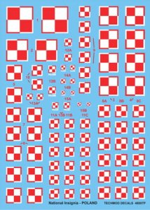 TECHMOD 48007 - 1:48 National insignia Poland