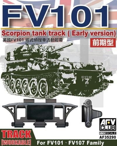 Go to product AFV CLUB 35290 - 1:35 FV101 Scorpion Tank Track