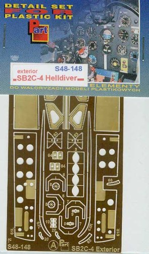 Go to product PART S48148 - 1:48 SB2C-4 Helldiver exterior