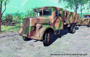 RODEN 719 - 1:72 Opel Blitz (Daimler built  L701 Einheitsfahrerhaus)