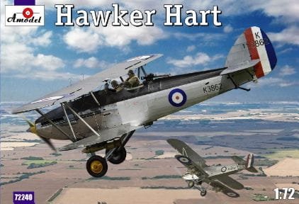 Go to product AMODEL 72240 - 1:72 Hawker Hart