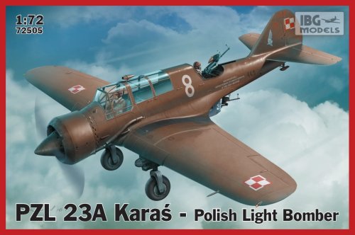 Go to product IBG 72505 - 1:72 PZL 23A Karaś - Polish Light Bomber