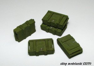 EUREKA XXL E-015 - 1:35 Wooden ammo crates for7.5 cm Kw.K.37/Stu.K.37 L/24 - Pz.III /Pz.IV /StuG III