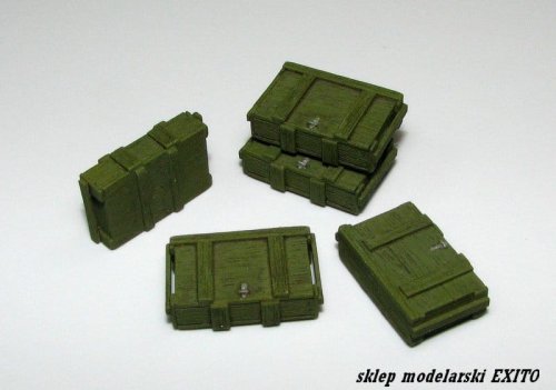 Go to product EUREKA XXL E-015 - 1:35 Wooden ammo crates for7.5 cm Kw.K.37/Stu.K.37 L/24 - Pz.III /Pz.IV /StuG III