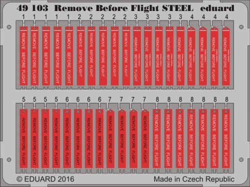 Go to product EDUARD 49103 - 1:48 Remove Before Flight - Steel