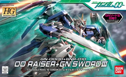 Go to product BANDAI 5057383 - 1:144 00 Raiser + GN Sword III - HG