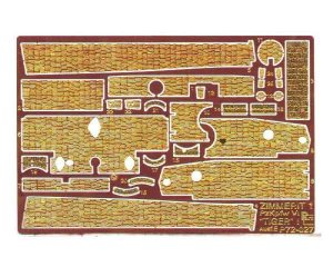 PART P72027 - 1:72 Tiger I Ausf.E Zimmerit 1