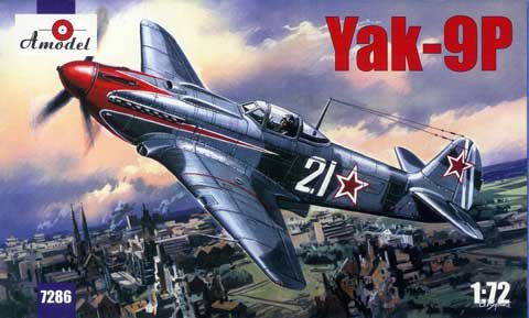 Go to product AMODEL 7286 - 1:72 Yakovlev Yak-9P