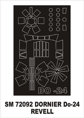 Go to product MONTEX SM72092 - 1:72 Dornier Do-24