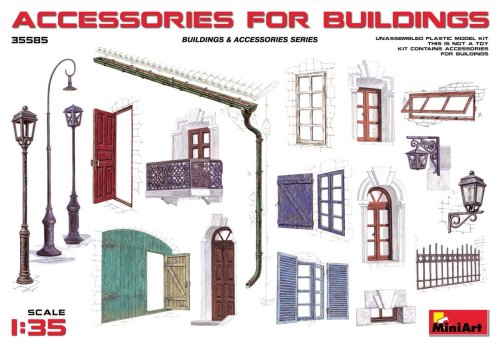 Go to product MINIART 35585 - 1:35 Accessories for Buildings