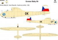 Go to product FLY 48021 - 1:48 Grunau Baby IIb Czechoslovakia