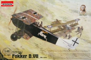 RODEN 421 - 1:48 Fokker D.VII Albatros built, early