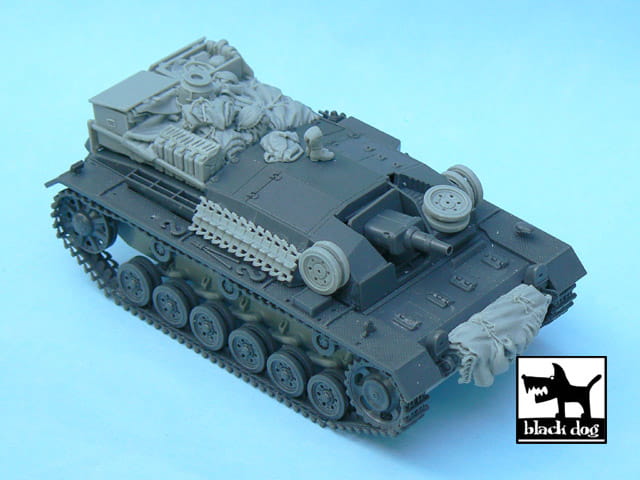 Go to product BLACK DOG T48030 - 1:48 Sturmgeschutz III Ausf.B accessories set