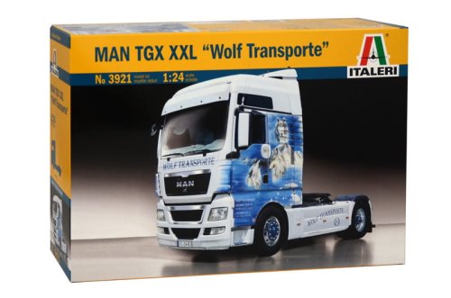 Go to product ITALERI 3921 - 1:24 MAN TGX XXL Wolf Transporte