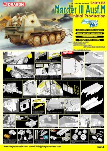 DRAGON 6464 - 1:35 Marder III Ausf.M Initial Production