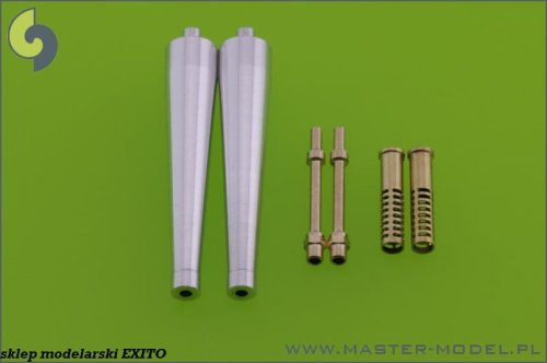Go to product MASTER AM-24-005 - 1:24 Barrels for British Hispano 20mm with covers for Spitfire wing B