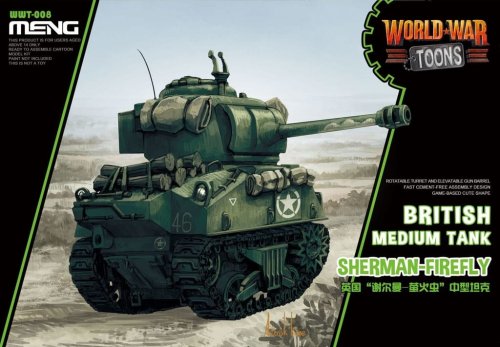 Go to product MENG MODEL WWT008 - Sherman Firefly