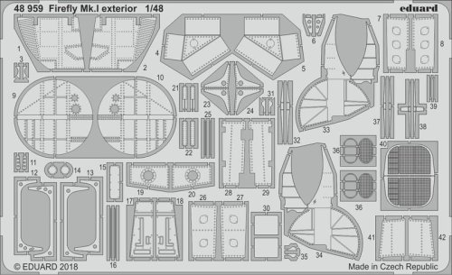 Go to product EDUARD 48959 - 1:48 Firefly Mk.I exterior