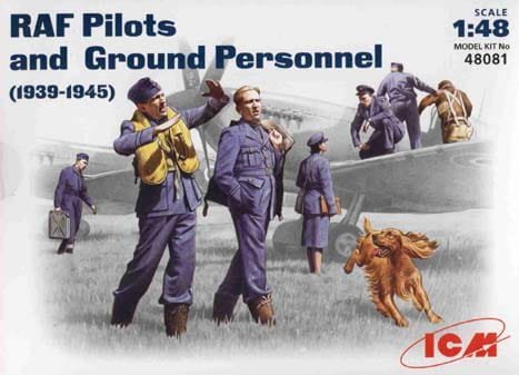 Go to product ICM 48081 - 1:48 RAF Pilots and Ground Personnel (1939-1945)