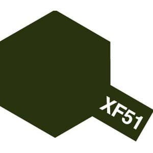 Go to product TAMIYA 80351 XF-51 - Color enamel paint Khaki Drab 10 ml