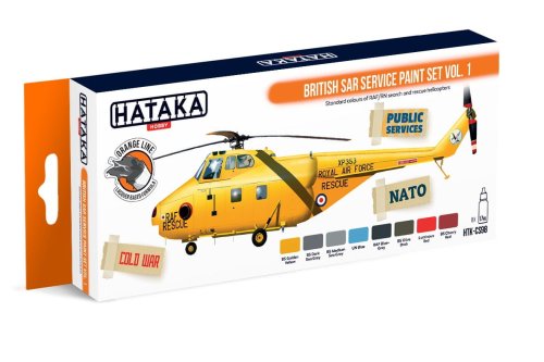 Go to product HATAKA CS98 - British SAR Service.vol.1 paint set