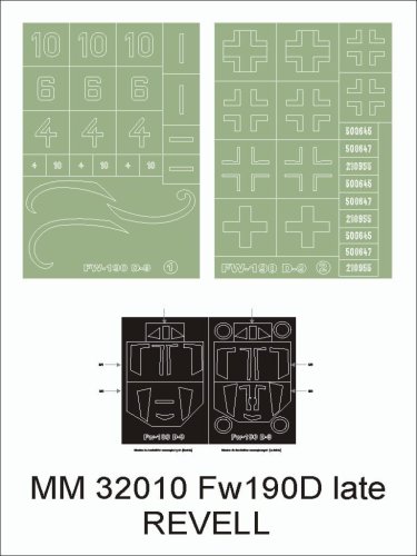 Go to product MONTEX MM32010 - 1:32 Focke Wulf Fw-190 D-9 late