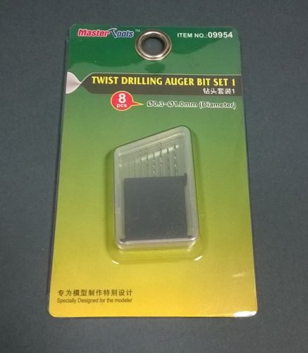 Go to product TRUMPETER 09954 - Twist Drilling Auger Bit set 1 (0,3 mm - 1,0 mm)