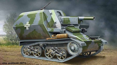 Go to product ACE 72293 - 1:72 10,5cm leFH-16 Sfl. Auf Geschuetzpanzer Mark.VI