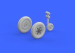 EDUARD 648282 - 1:48 Bf 109F wheels