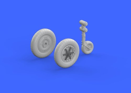Go to product EDUARD 648282 - 1:48 Bf 109F wheels