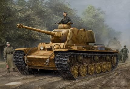 Go to product HOBBY BOSS 84818 - 1:48 German Pz.Kpfw KV-1 756( r ) tank