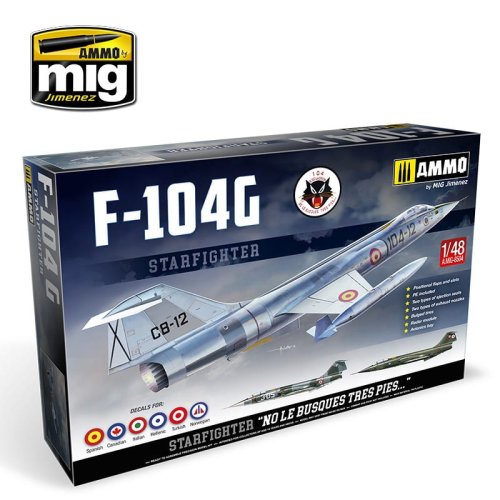Go to product AMMO MIG 8504 - 1:48 F-104G Starfighter - Limited Edition