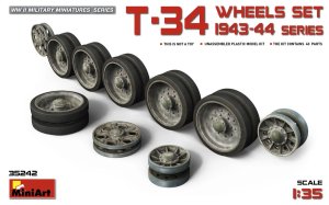 MINIART 35242 - 1:35 T-34 Wheels set 1943-44 series