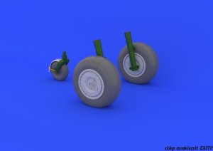EDUARD 648134 - 1:48 Junkers Ju 88 wheels late