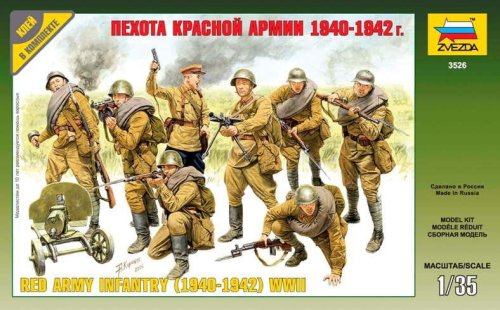 Go to product ZVEZDA 3526 - 1:35 Red Army Infantry