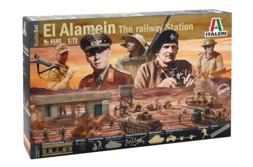 Go to product ITALERI 6181 - 1:72 El Alamein the railway Station - Battle Set